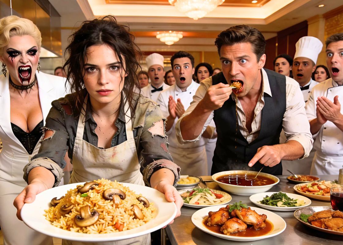 “TAKE OFF ONE THING AND I’LL PAY TEN THOUSAND,” He Said With A Smirk. I Was The Hotel Dishwasher They All Mocked – Until The Ceo Tasted My Fried Rice And The Woman They Called Trash Became The One He Couldn’t Ignore