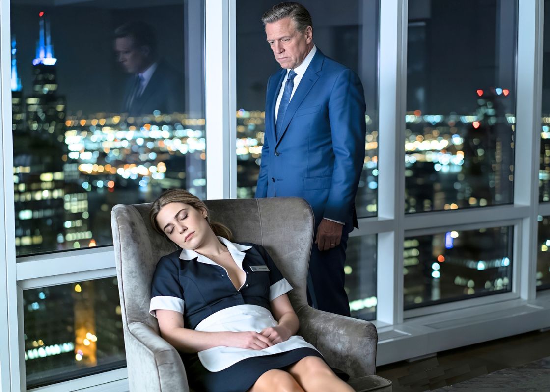 Billionaire With OCD Caught A Cleaner Sleeping In His Chair – Then What They Did That Night Changed Her Life Completely