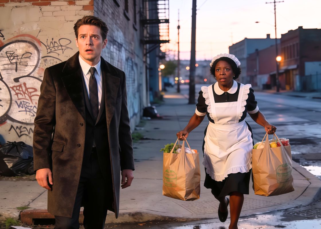 A Young Billionaire Saw His Old Maid Leaving At Night With Heavy Bags – So He Secretly Followed Her And Uncovered A Shocking Truth