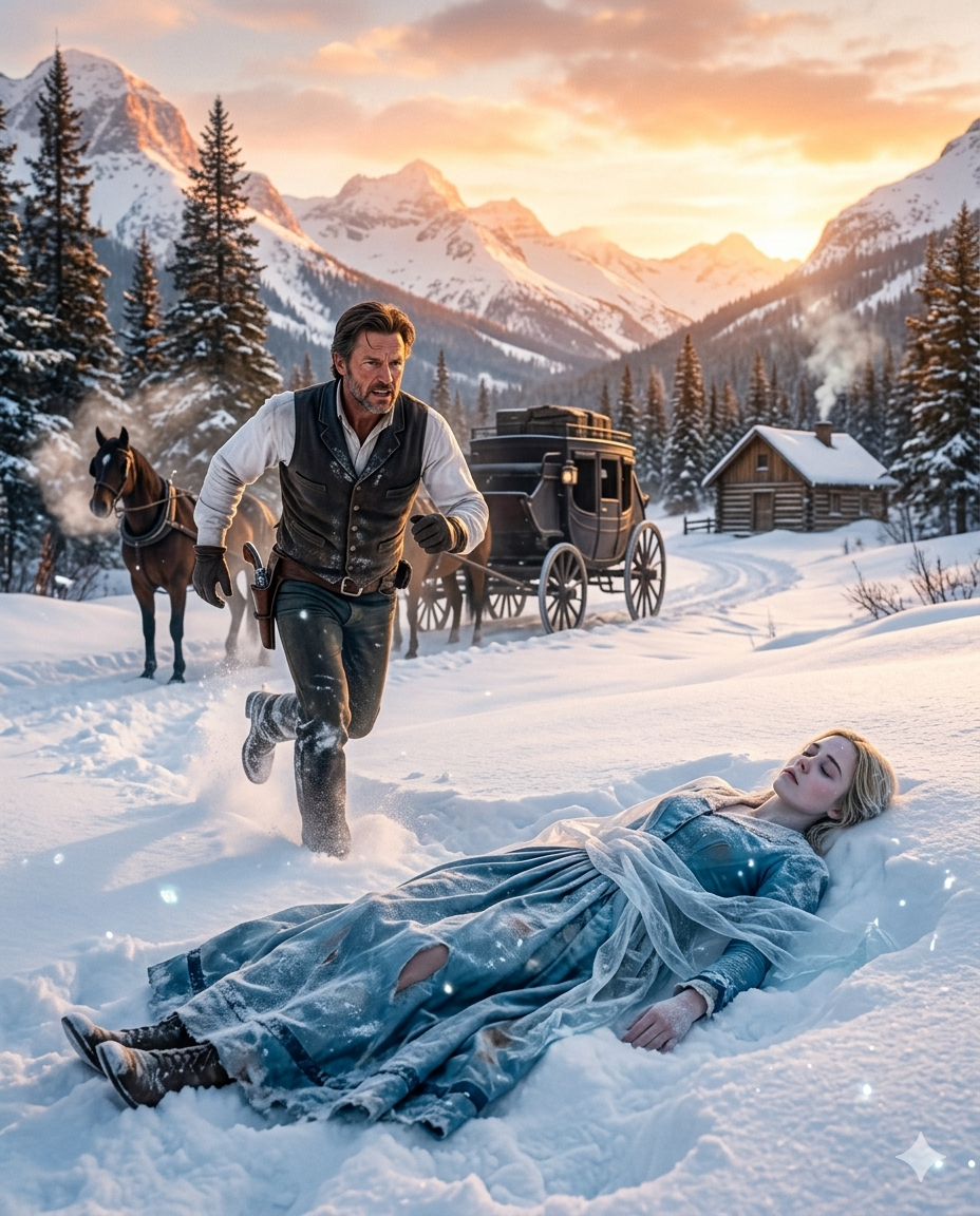 She Came a Thousand Miles for a Man Already in the Ground — The Stranger Who Found Her in the Blizzard Left One Note by Her Cot. It Said: Eat First. Questions Later.
