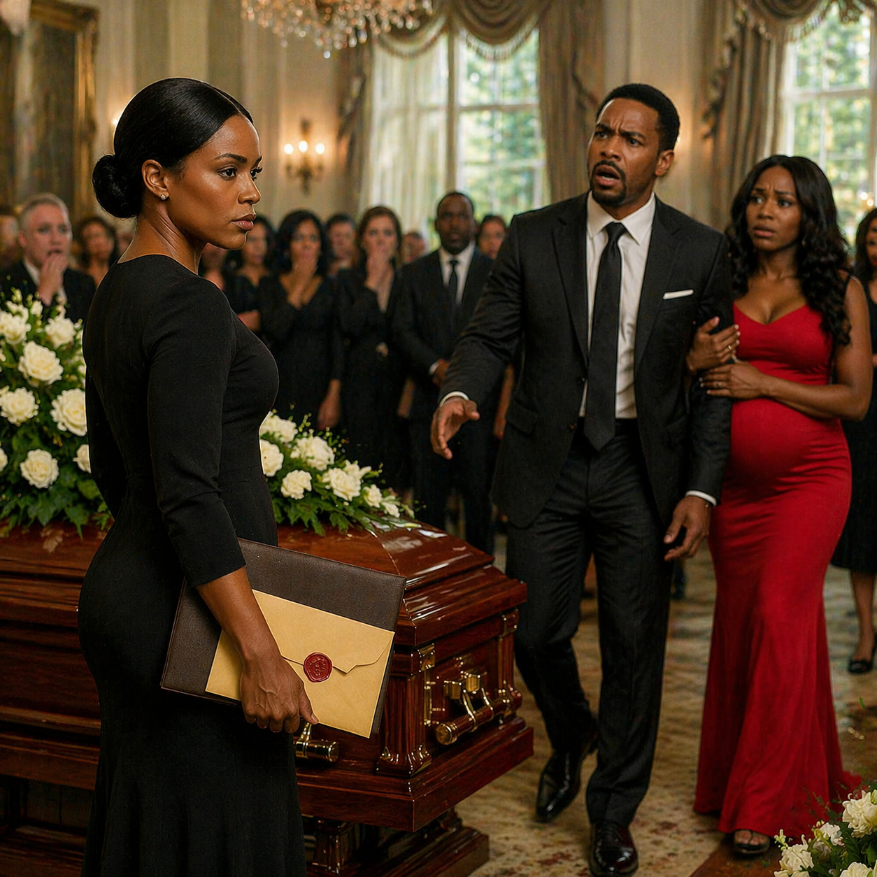 He walked his pregnant mistress into his father-in-law’s funeral, and he would soon pay the price for his choices