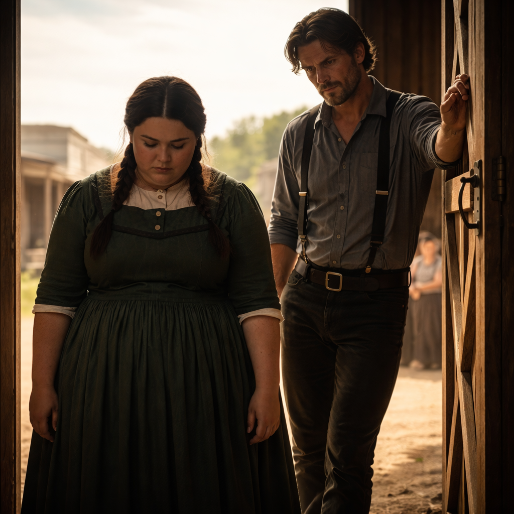 “She’s Built for Heavy Work” — So They Sent the Fat Girl to Clean the Rancher’s Barn as a Joke — But He Refused to Let Her Go