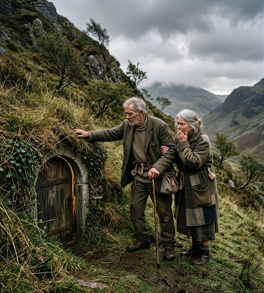 ABANDONED BY THEIR CHILDREN, THEY DISCOVER A HOUSE BURIED IN THE HILLSIDE… AND WHAT WAS INSIDE CHANGES EVERYTHING