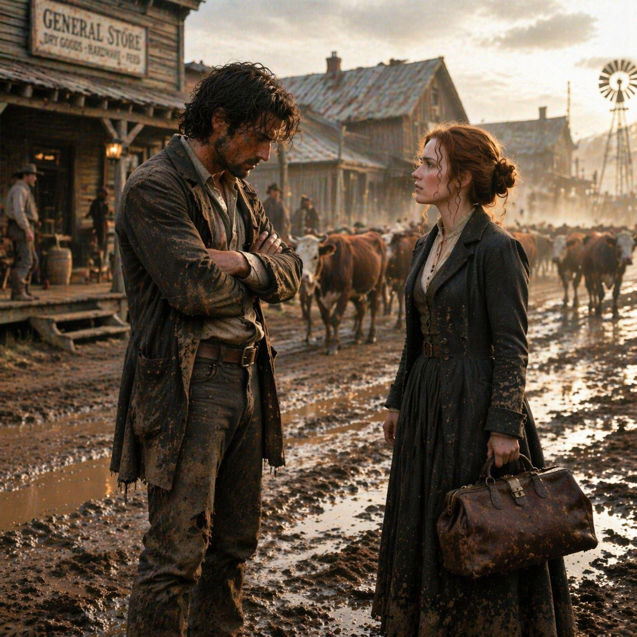 Christmas Filled with Debt, Man Lies in the Paper, and the Woman Who Came to Change Everything