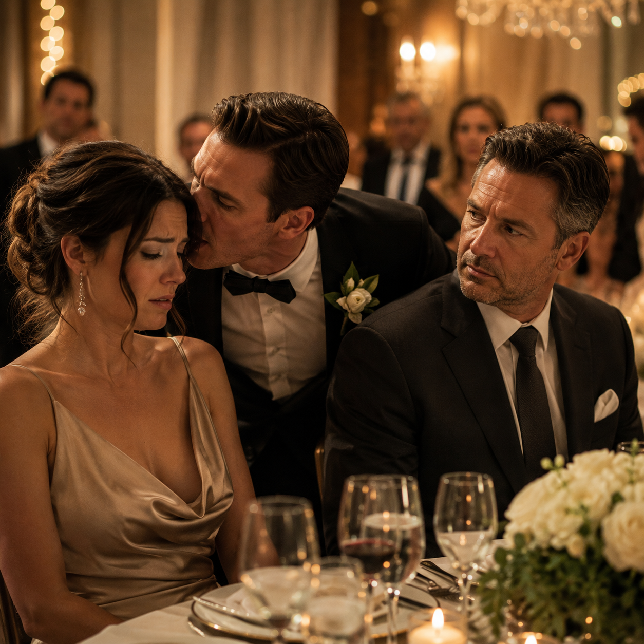 One Cutting Whisper From My Brother At His Own Wedding Was Supposed To Bury Me In Shame… Until The Tech Titan He Worshipped Slid Into The Seat Beside Me And Turned My Humiliation Into His Biggest Mistake.