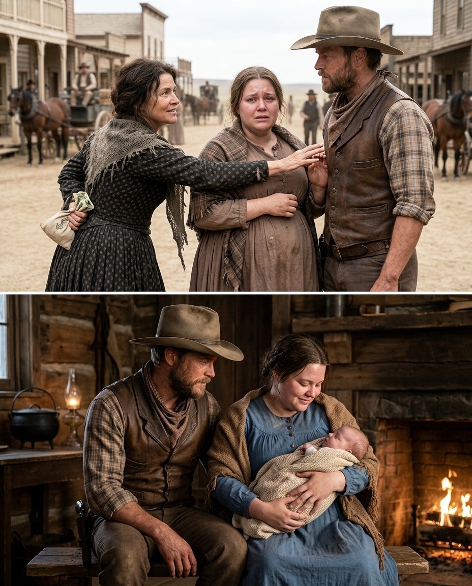 A mother sold her pregnant daughter to a cowboy — What he did that night transformed her life forever