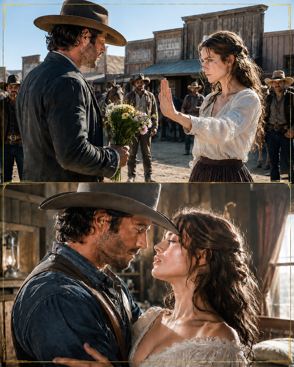 “I want something sweet tonight” — The rich cowboy murmured to the woman who had been rejected five times. Then the arrangement became something neither of them had planned for.