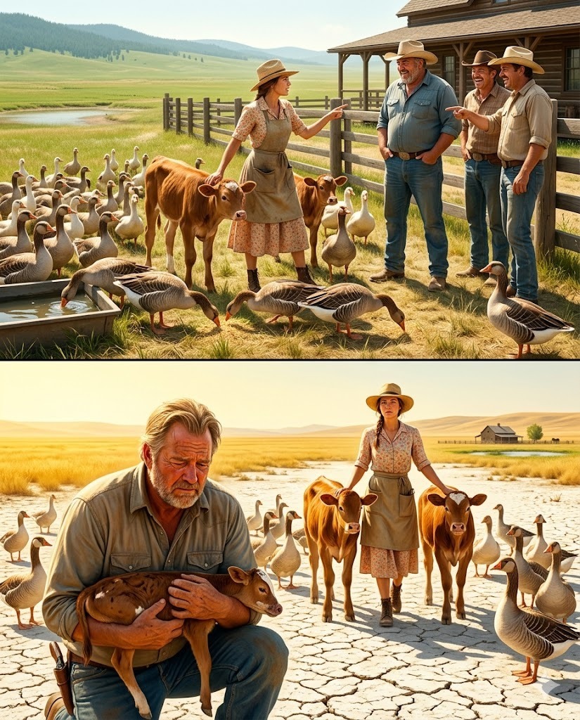 They Laughed at the Widow for Running Geese With Her Cattle—Then the 1988 Drought Killed Everyone Else’s Calves and Spared Hers