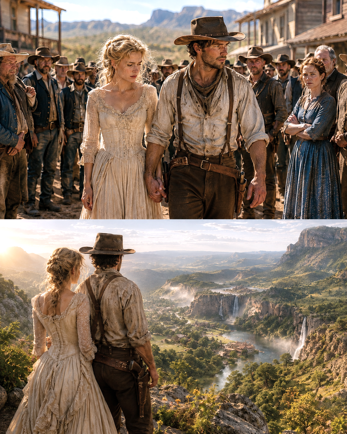 The Whole Town Pitied Her for Marrying the Poorest Man in the Territory—He Led Her Past Roads That Shouldn’t Exist to a Valley No Map Had Ever Shown