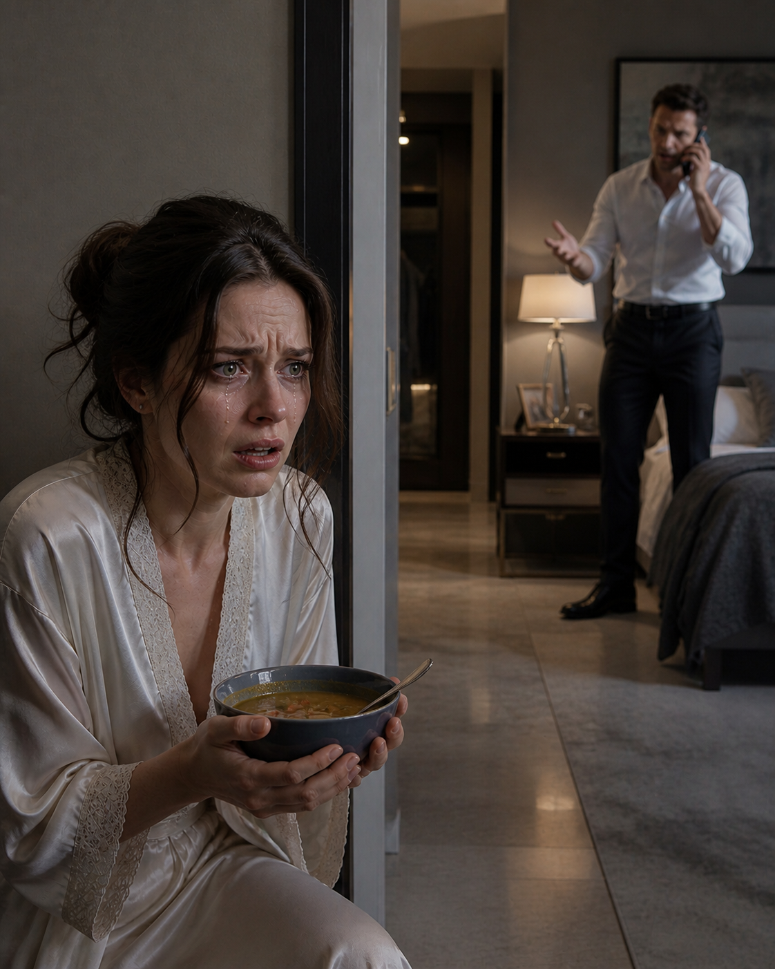 I Came Home With Soup To Surprise My Sick Husband. What I Heard From The Hallway Ended Our Marriage