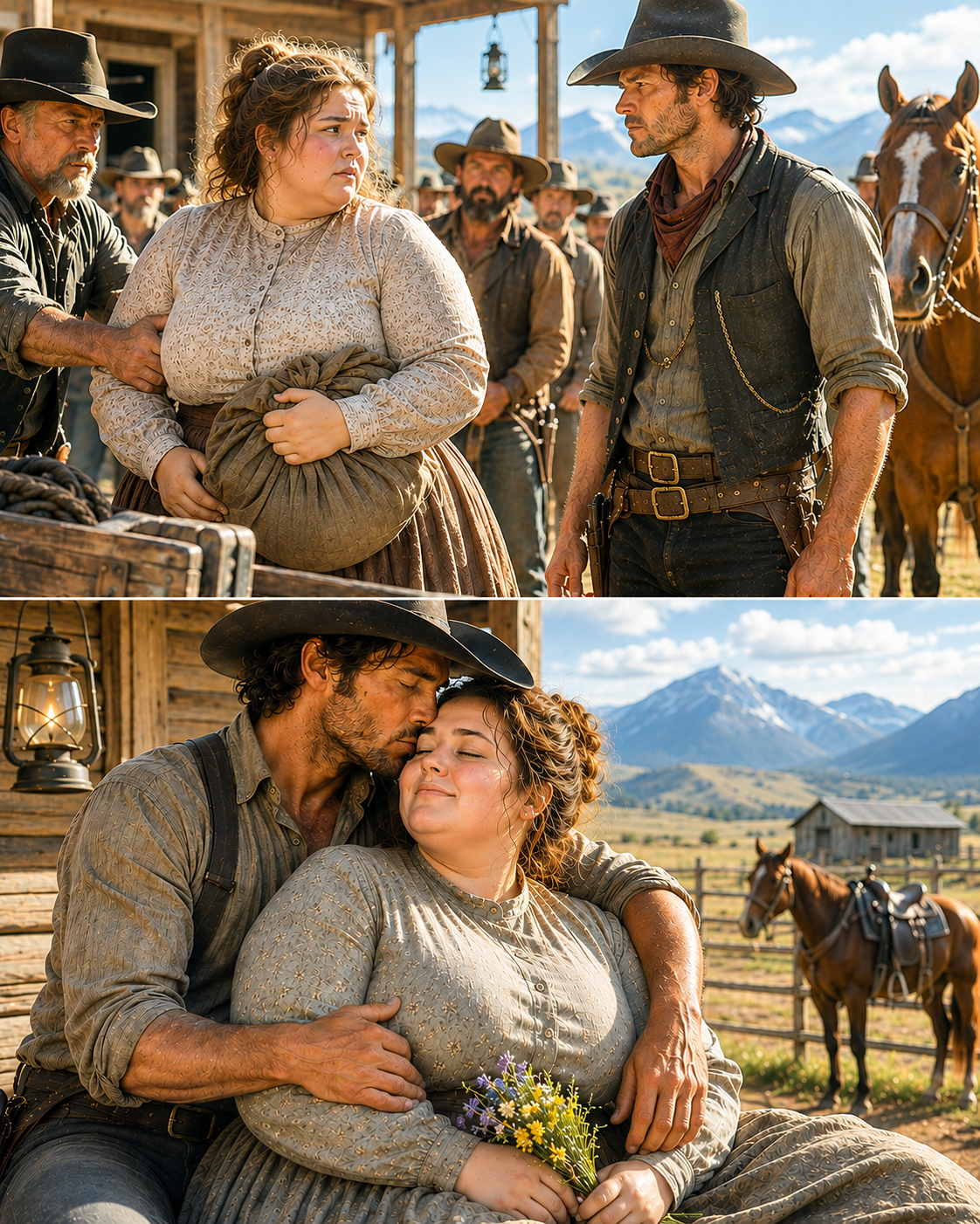 They sent the woman nobody wanted to an angry Montana cowboy — And he fought the whole valley to keep her