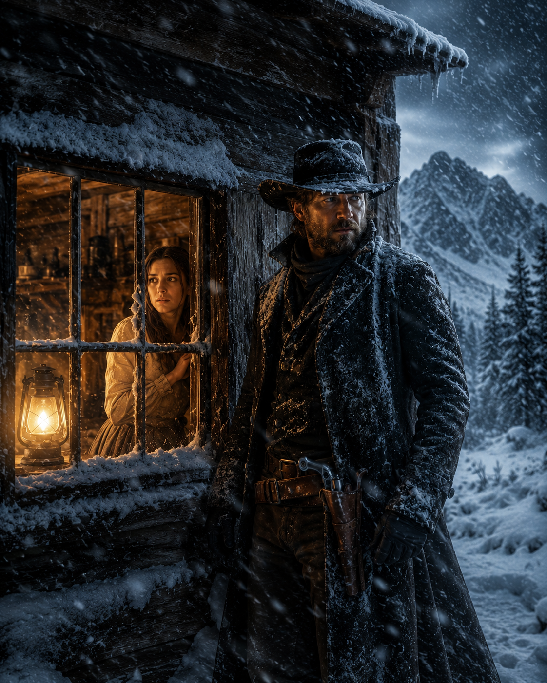 He Walked Out Into a Blizzard So She Could Undress Alone—She Still Had the Rope Marks on Her Wrists From the Auction