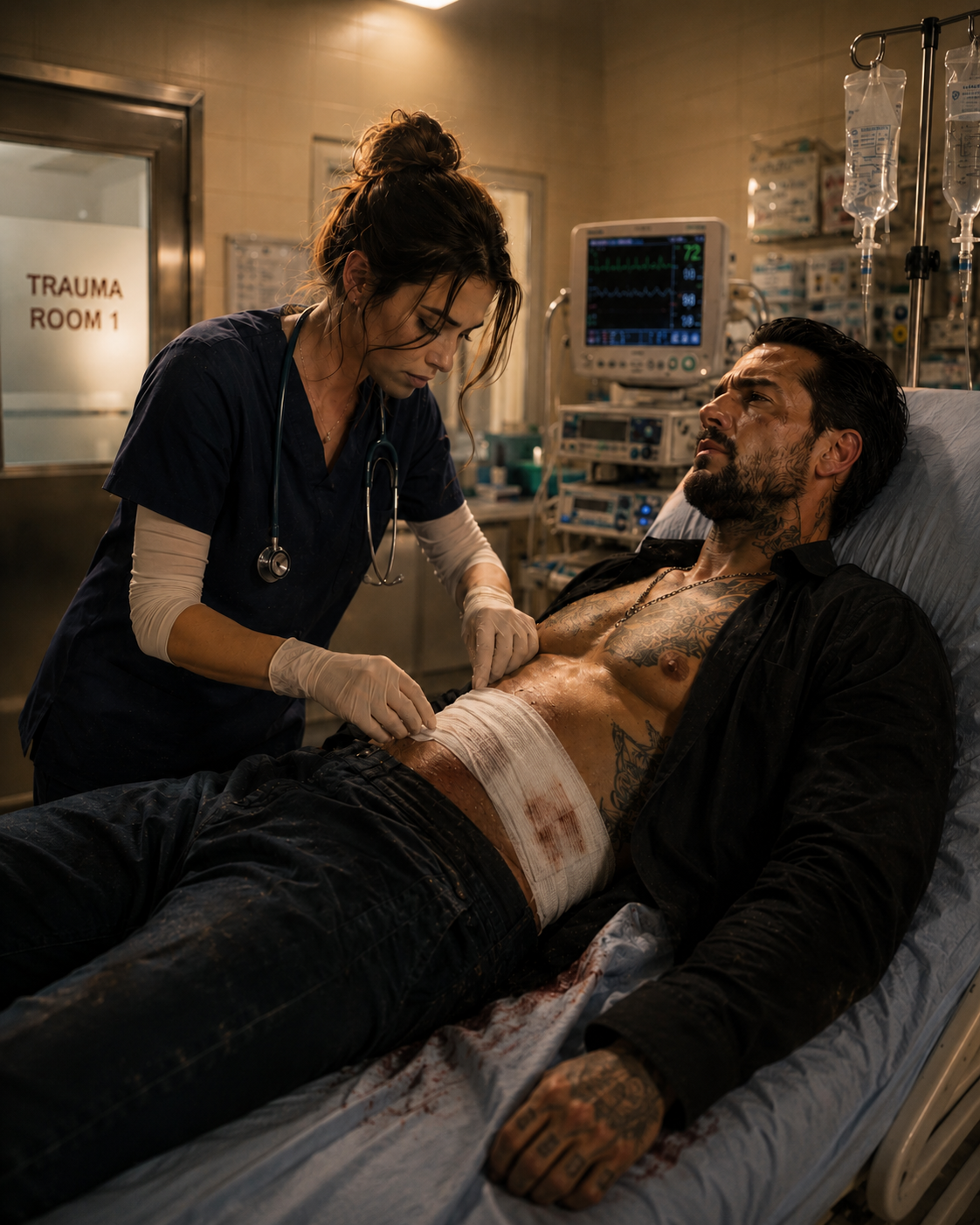 The Nurse Should Have Let Chicago’s Most Dangerous Man Die On That Table — Instead She Saved Him, And Now He Knows a Secret That Could Destroy Them Both