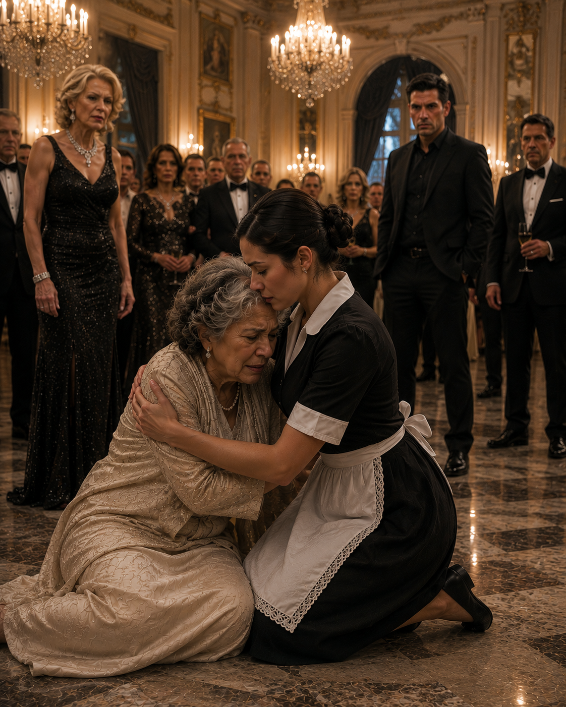 She Defended a Stranger at a Gala Full of Billionaires, Didn’t Know the Stranger’s Son Was Watching Every Second