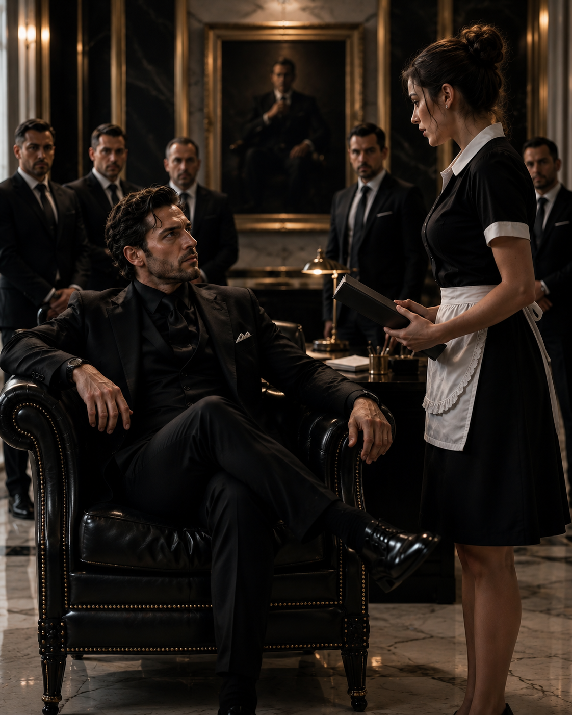 He Staged His Own Blindness to Expose a Traitor — Then the Maid Everyone Dismissed Looked Right at Him and Saw the Truth