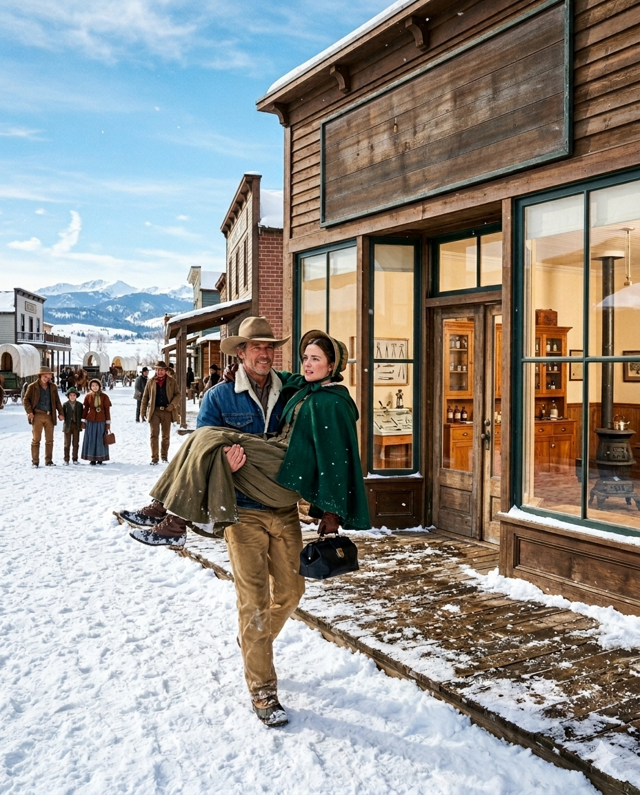 He Carried Her Across the Street in a Blizzard. He Gave Her a Medical Office Better Equipped Than Any Hospital She Had Worked In. He Asked for Nothing in Return Except Honest Work for Honest Pay.