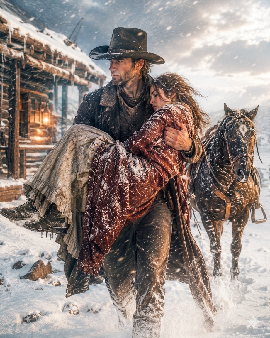 She Called for Help in a Snowstorm—Until a Cowboy With a Murder Rumor Carried Her to Safety