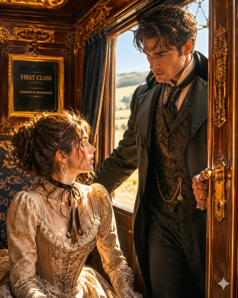 She Climbed Into the Wrong Carriage to Escape—Then He Locked the Door and Said “Right One, Actually”