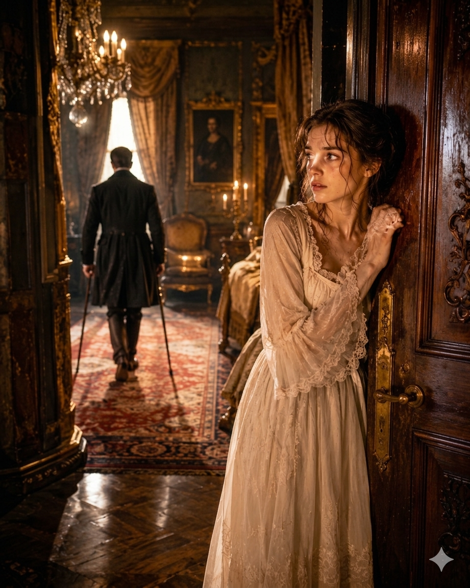 Her Father Sold Her to the Crippled Duke—Then He Locked the Door and She Watched Him Walk Across the Room