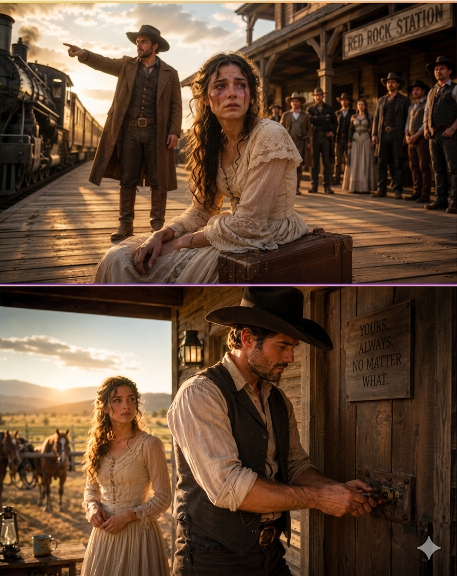She Was Returned Like Broken Goods and Left on a Platform—Then He Built Her a Room With a Lock Before He Even Knew Her Name