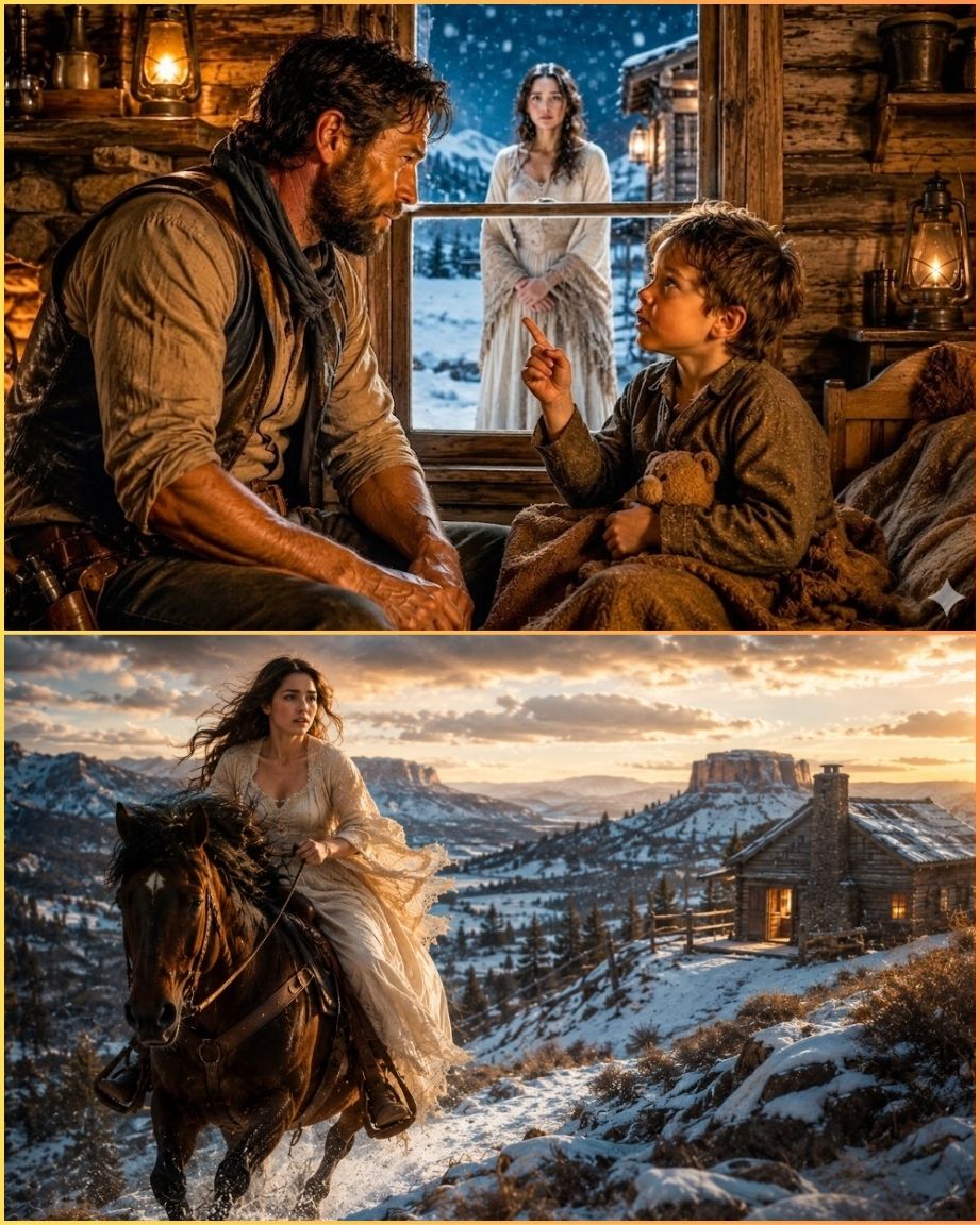 The Boy Said “She’s the Only Home We’ve Had Since Mama Died”—She Heard It Through the Wall and Rode Down the Mountain