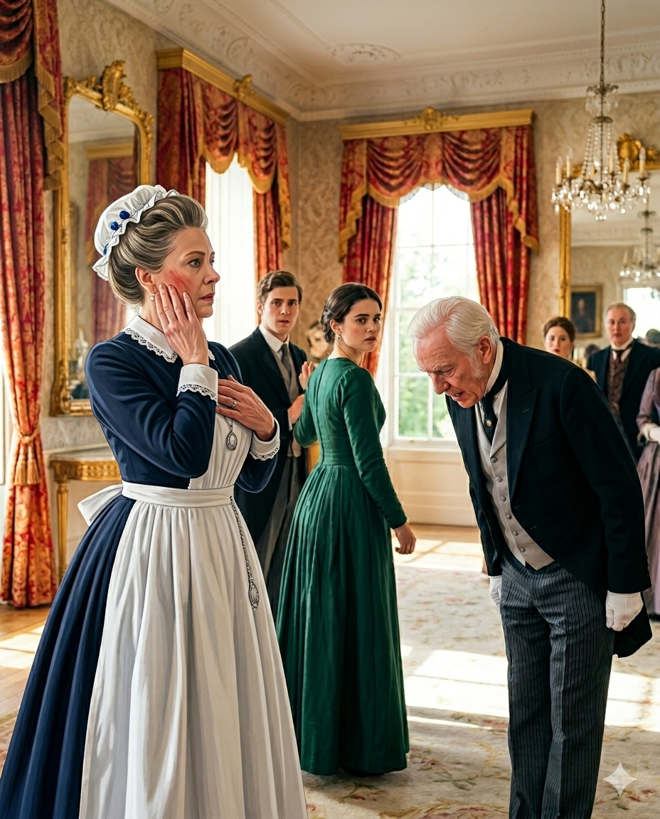 She Was Slapped by the Woman Her Son Planned to Marry—Then the Chief Steward Bowed and Said “Your Grace”