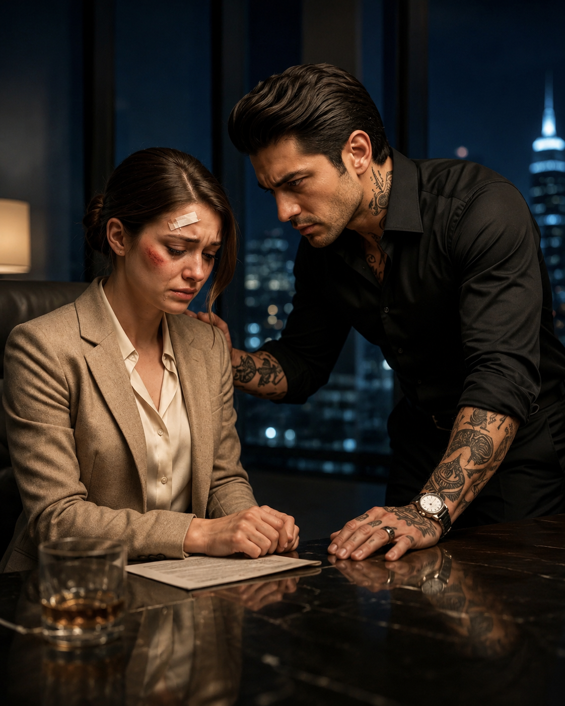 The Mafia Boss Angrily Asked Why She Was Late — Then He Went Silent When When He Saw Her Limping