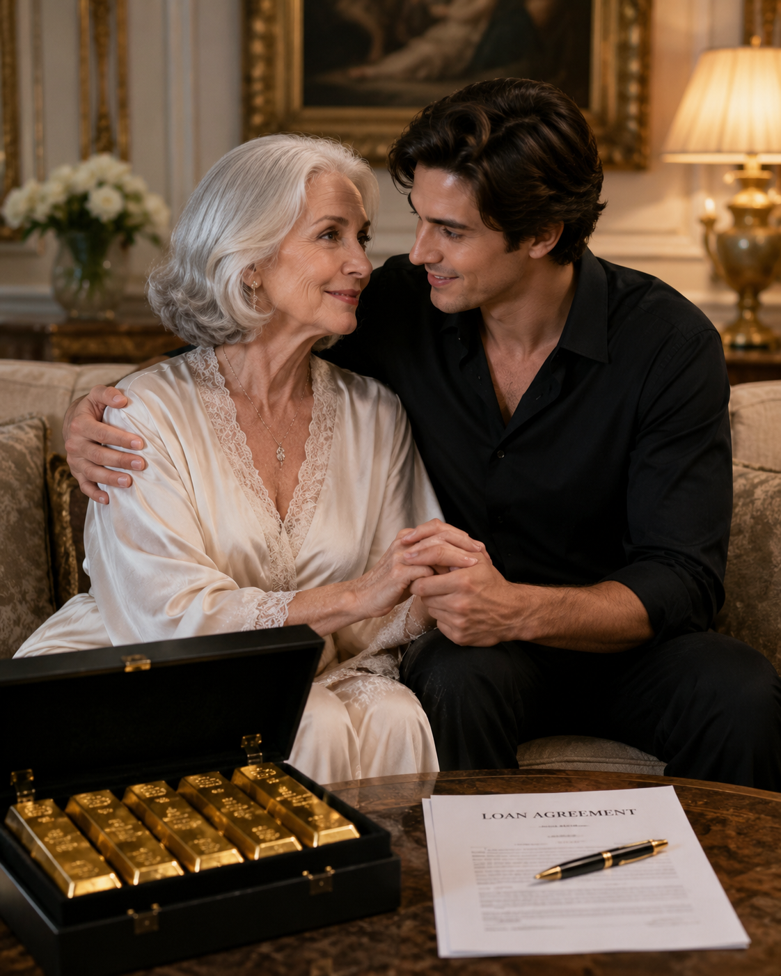 Widowed For 5 Years, I Fell For A 25-Year-Old Man. At 65, I Finally Felt Alive Again. The Day He Asked To Borrow 10 Gold Bars, I Said Yes. Only To Discover…