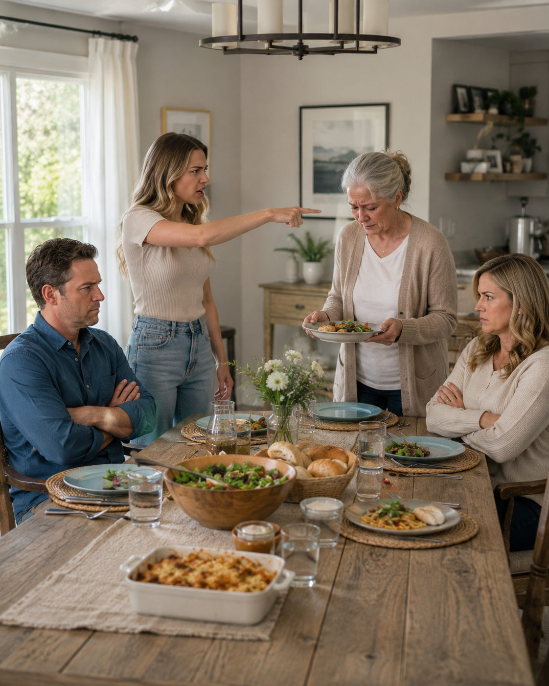 You’ll Eat Last — After Everyone Else Is Finished,” My Own Daughter Told Me From Across My Own Dining Room, But They Had No Idea Everything Was Already In My Hands