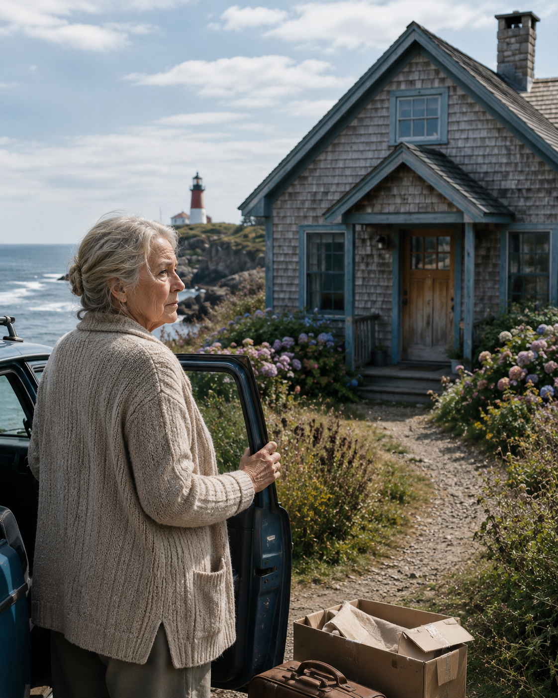 Ex-Husband Took the House After 35 Years — She Drove to Grandma’s “Worthless” Cottage on the Coast And Found The Secret He Laughed At