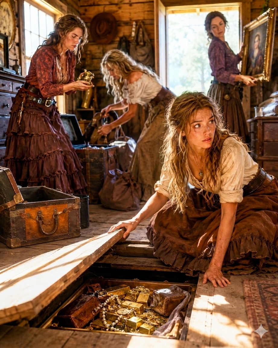 Her Sisters Took Everything They Could See—But What Their Mother Hid Beneath the Floor Was Never Meant for Them