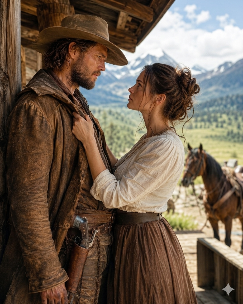 “I Need a Wife by Morning” Said the Mountain Man — She Grabbed His Coat and Whispered One Question He Did Not Expect