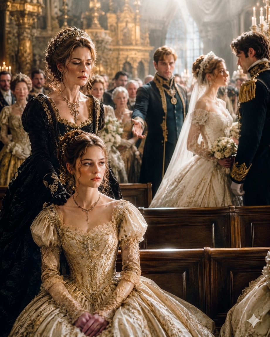 Her Mother Forced Her to Sit in the Third Row While Her Fiancé Married Her Sister—Then the Duke Said Two Words That Changed Everything