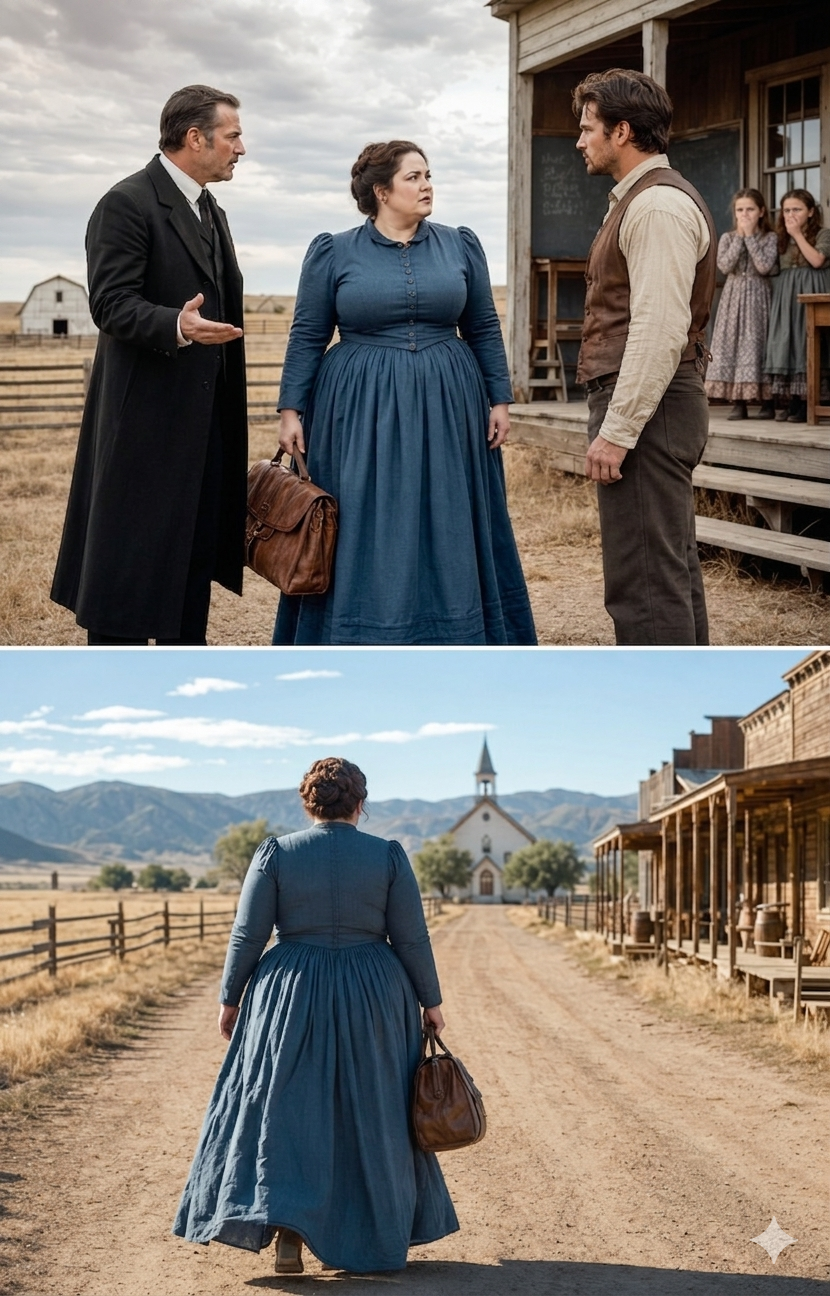 He Refused to Let a Woman on His Ranch—Until a Curvy Schoolteacher Refused to Leave