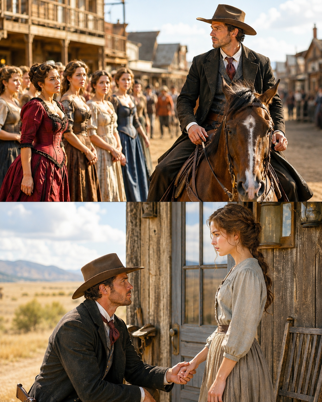 Every Woman in the Territory Waited for Jacob Thornton—But He Rode Past the Beauty and Asked Permission to Court the Sister Nobody Noticed