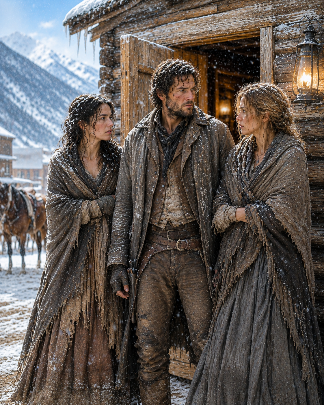 Two Widows Knocked on His Door in the Blizzard—But When They Said “Choose One of Us” He Refused and Built Something the World Had No Name For