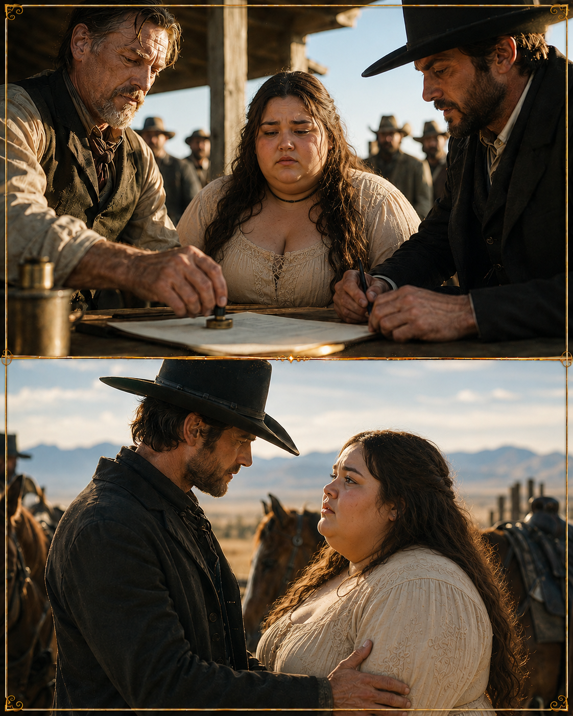 Her Father Signed Her Away to Settle a Debt—But the Man Who Signed for Her Said “You’re Not Bound to Anything / You Never Were”