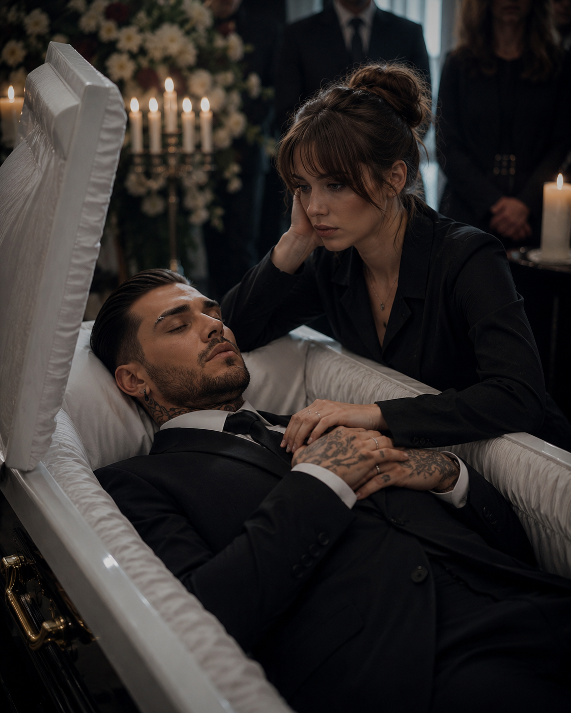 The Waitress Noticed the Mafia Boss Moving Inside His Casket — And Nothing About Her Life Was the Same After She Screamed