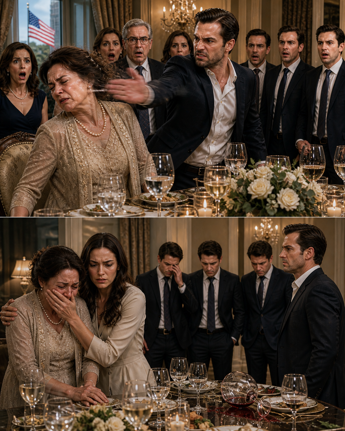 He Slapped Her Elderly Mother in Front of the Whole Family—In the Next 60 Seconds, She Cancelled All Three of His Brothers’ Weddings Without Raising Her Voice