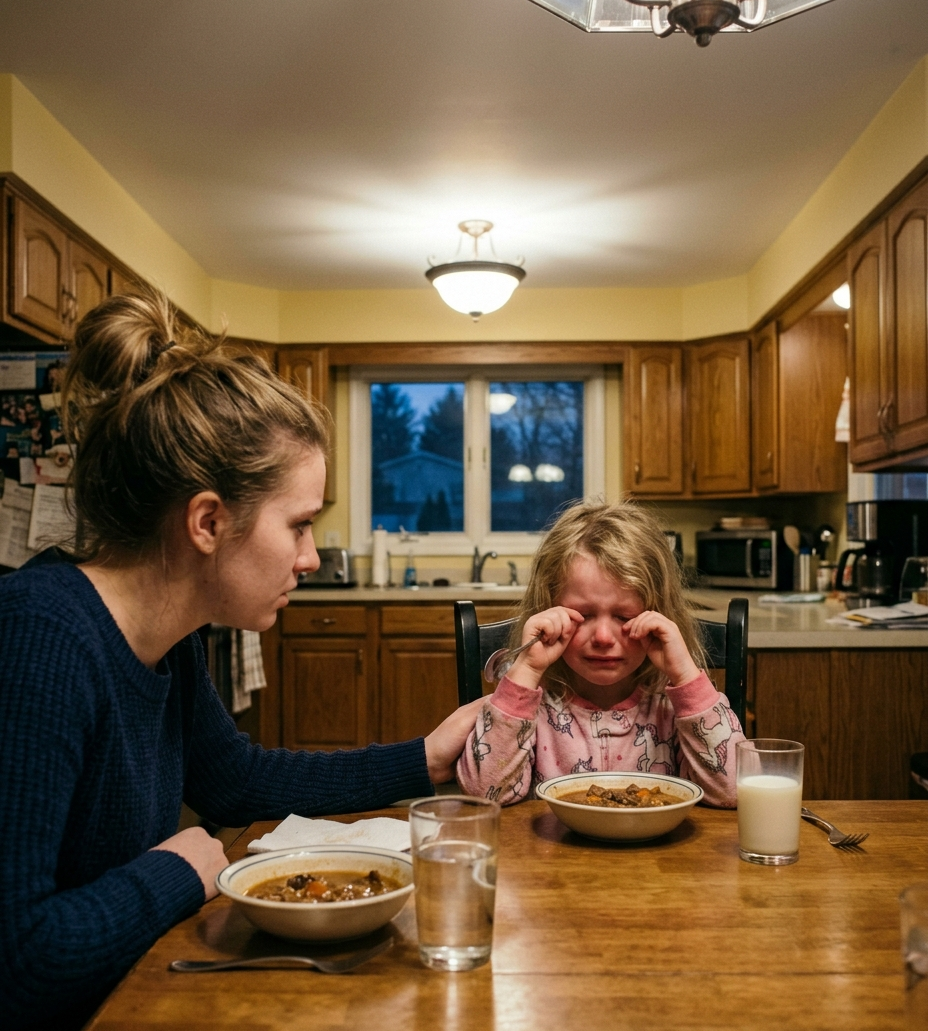 My Sister Went On A Business Trip, So I Stayed With My 5-Year-Old Niece For A Few Days — And Everything Seemed Normal, Until Dinner