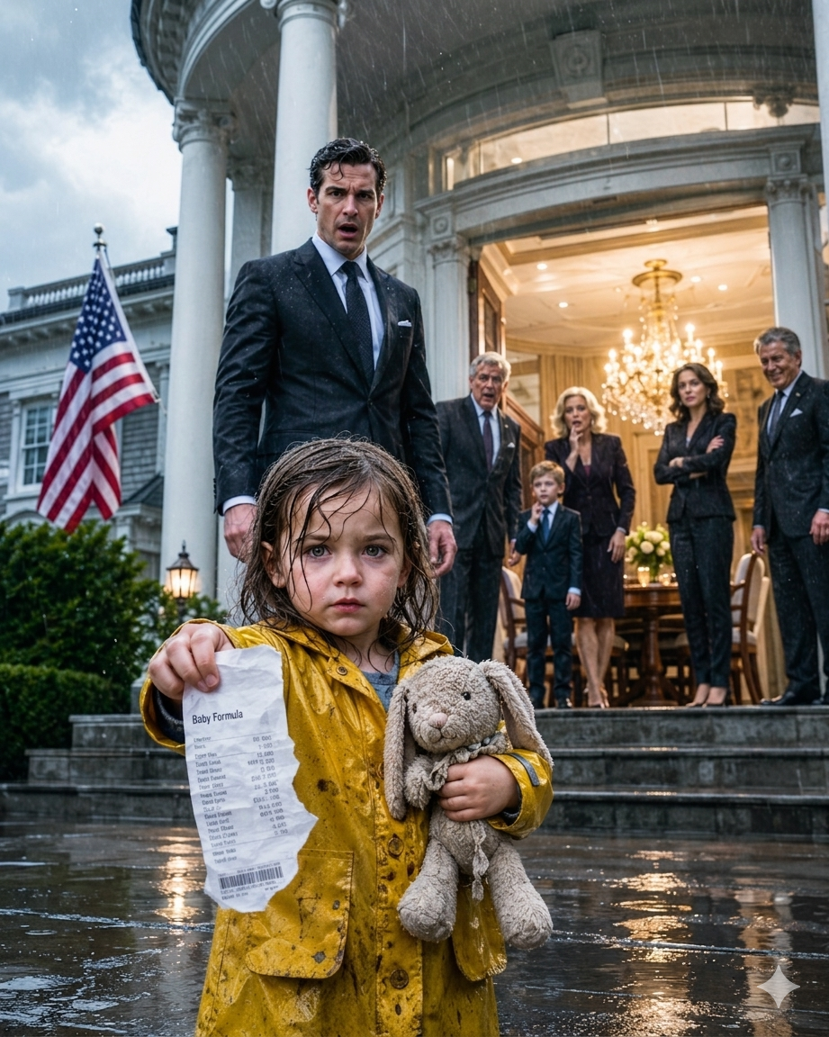 One rainy night, a three-year-old with a receipt changed that