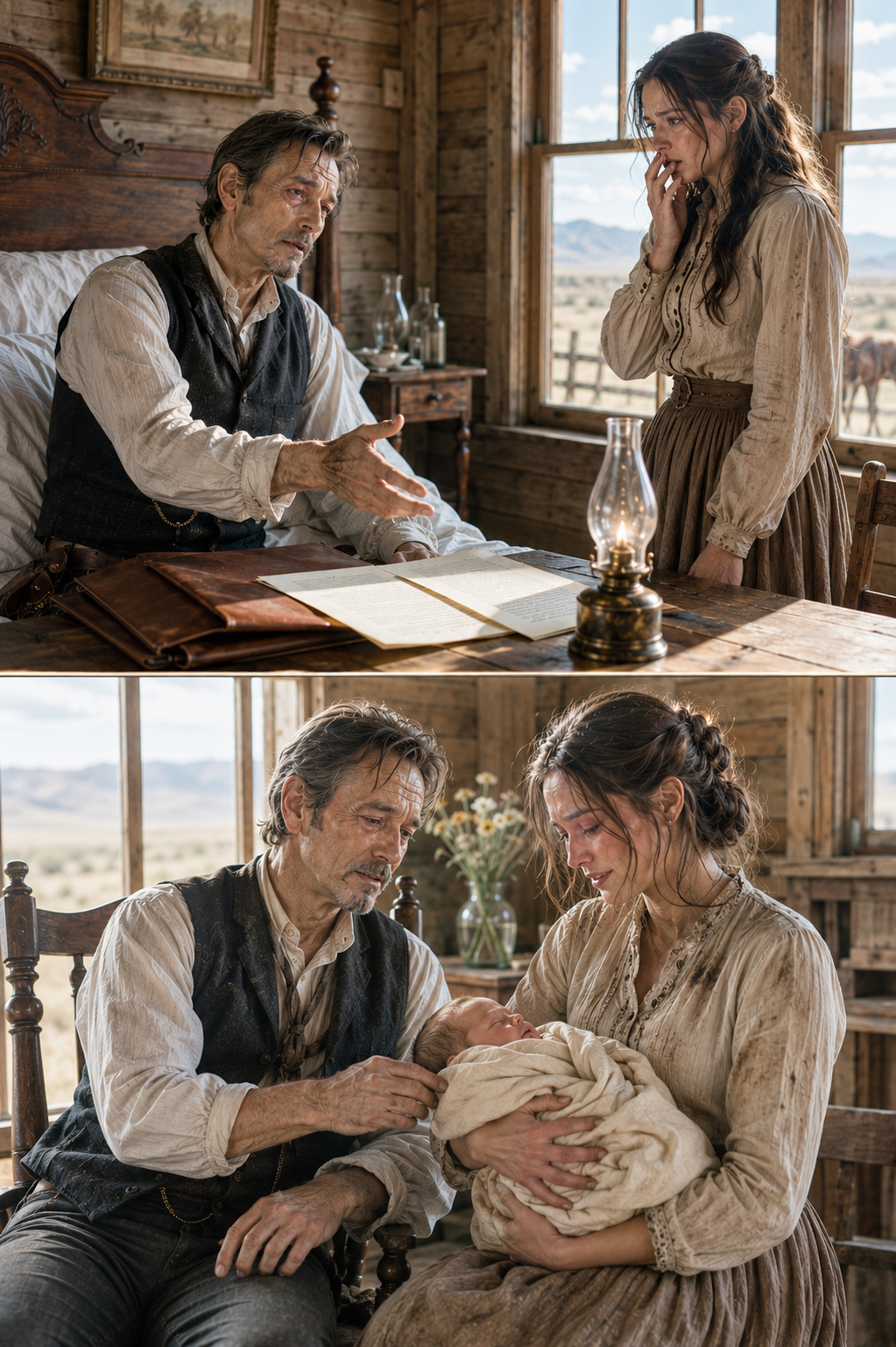 He Said “I Am a Dying Man—Give Me a Child and I Leave You Everything I Own”—But She Said Yes and Neither of Them Knew What They Were Really Giving Each Other