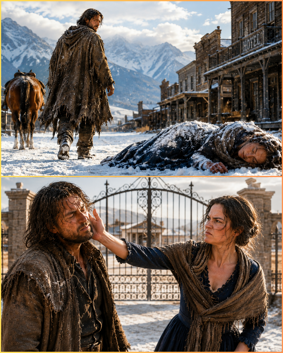 He Dressed Like a Beggar and Let Her Freeze in the Blizzard—But When She Slapped Him at the Iron Gates He Said “That’s What I Needed to See”