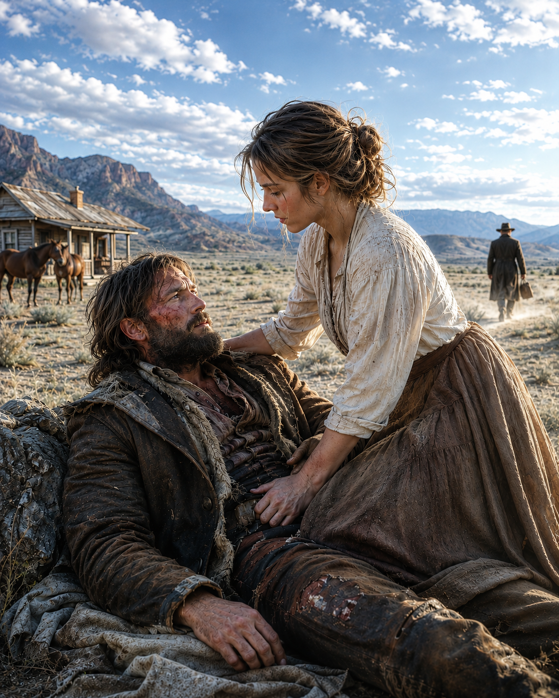 Her Fiancé Was Gone and She Had Nothing Left—But the Dying Mountain Man She Dragged From the Snow Said “You Gave Me a Reason to Want to Live Again”