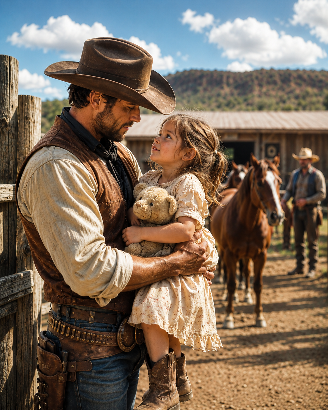 She Was Delivered to the Wrong Ranch by Mistake—But the Little Girl Said “Papa Always Brings the Lost Ones Home”