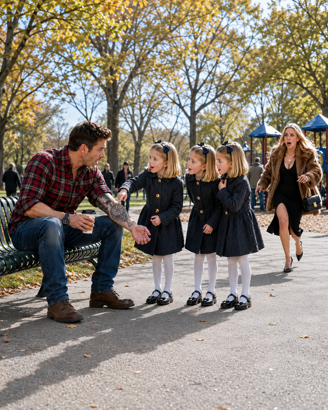A CARPENTER TURNED DOWN $2 MILLION TO STAY GONE — THEN THREE GRAY-EYED LITTLE GIRLS WALKED UP TO HIM