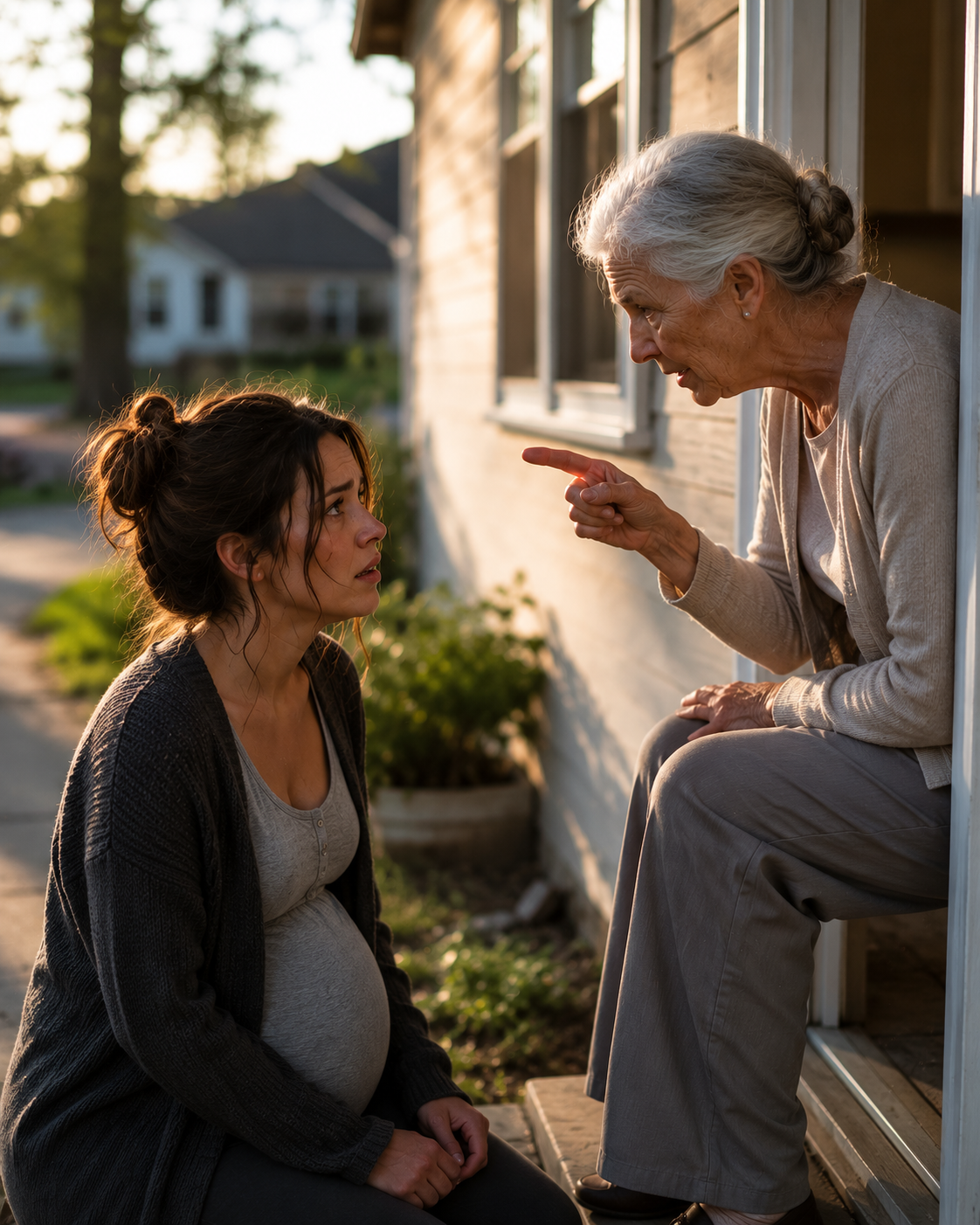 “Your Husband Is Alive,” the Old Woman Said — And the Pregnant Widow Who Had Lost Everything Finally Understood What She Had Actually Buried