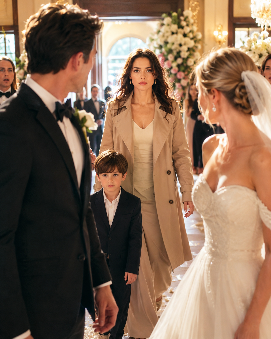 He Told the World His Wife Was Dead — Then She Walked Into His Wedding With Their Son