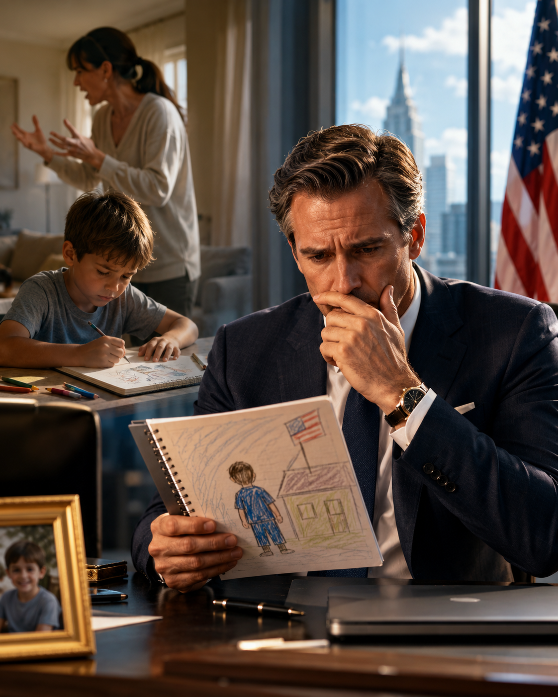 A billionaire ignored his son’s calls — until a notebook revealed what happened at home.
