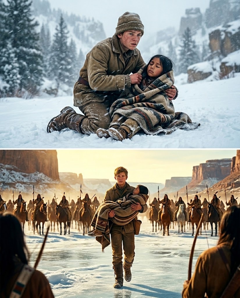 A 15-Year-Old Orphan Found a Native Child Dying in a Blizzard—Then Walked Alone Across a Frozen River to Face 500 Warriors